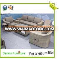 DW-SF026 Wicker Waterproof Outdoor Rattan Garden Sofa Furniture